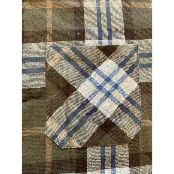 Hugo Boss Men's Brown Plaid Ermann Long Sleeve Button Down Shirt XL NWT - Picture 6 of 12